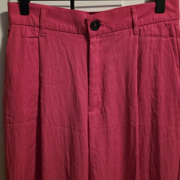 Zara Fuchsia Wide Leg Trousers - Picture 5 of 10
